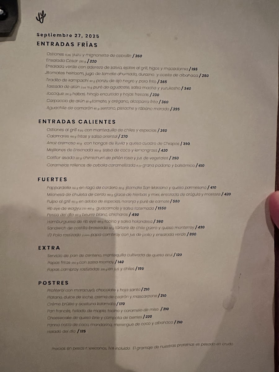 Botánico Menu - Image 4