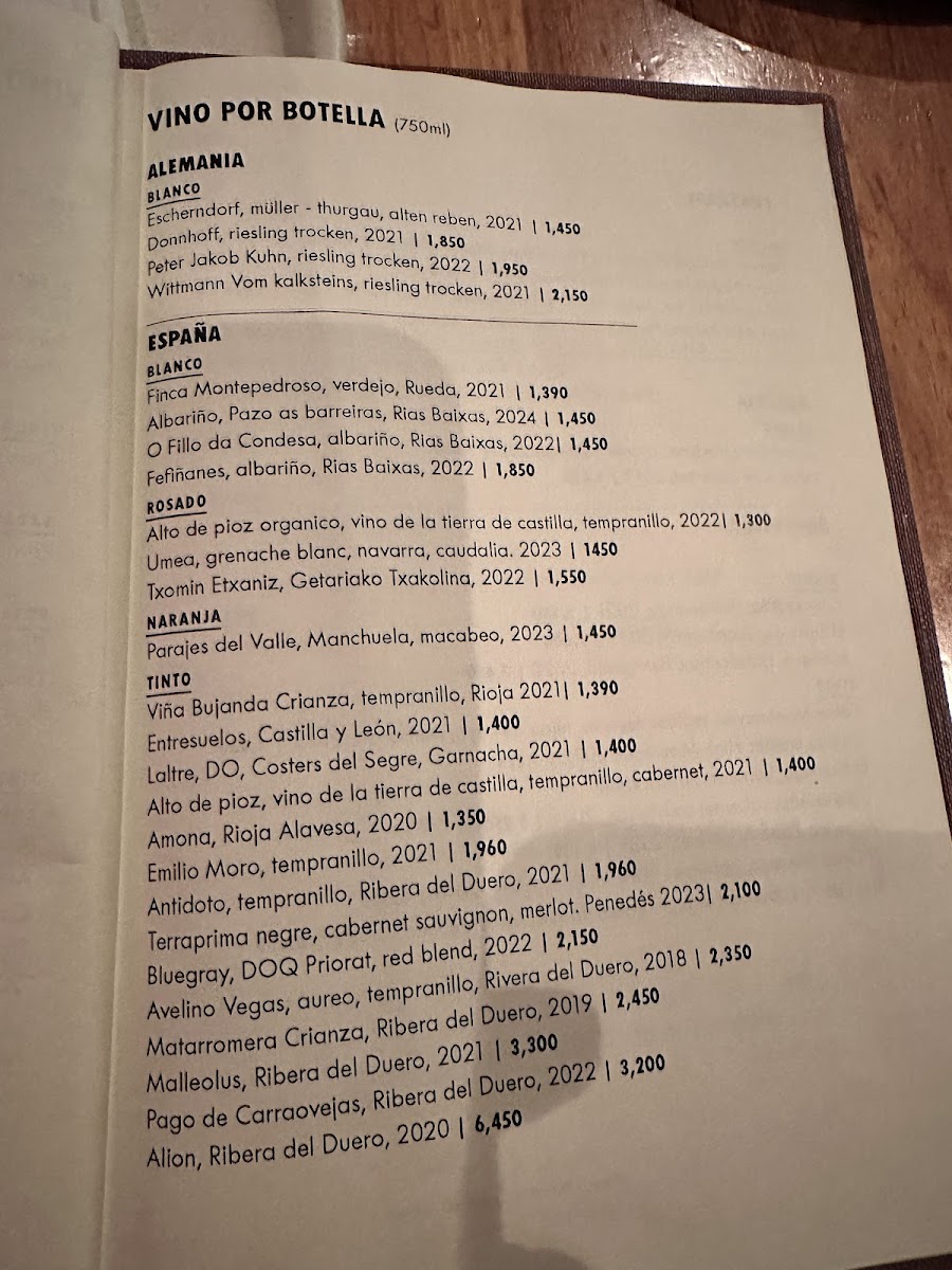 Botánico Menu - Image 5